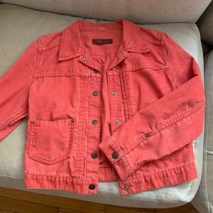 Vintage Levi’s Orange/Coral Corduroy Button-Up Jacket